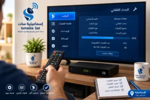 تنزيل القنوات على الرسيفر