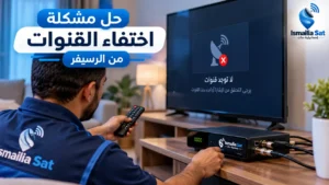 اختفاء القنوات من الرسيفر