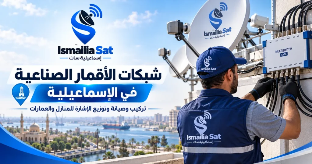 تركيب دش مركزي في الإسماعيلية